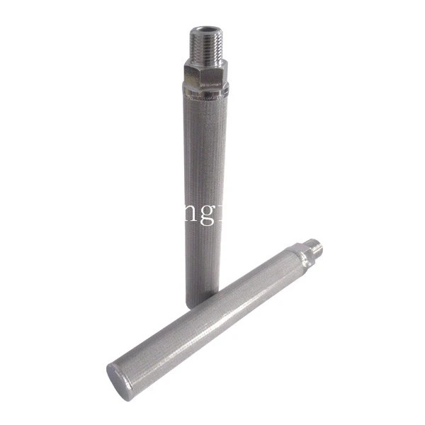 With Thread Sintered Filter Cartridge